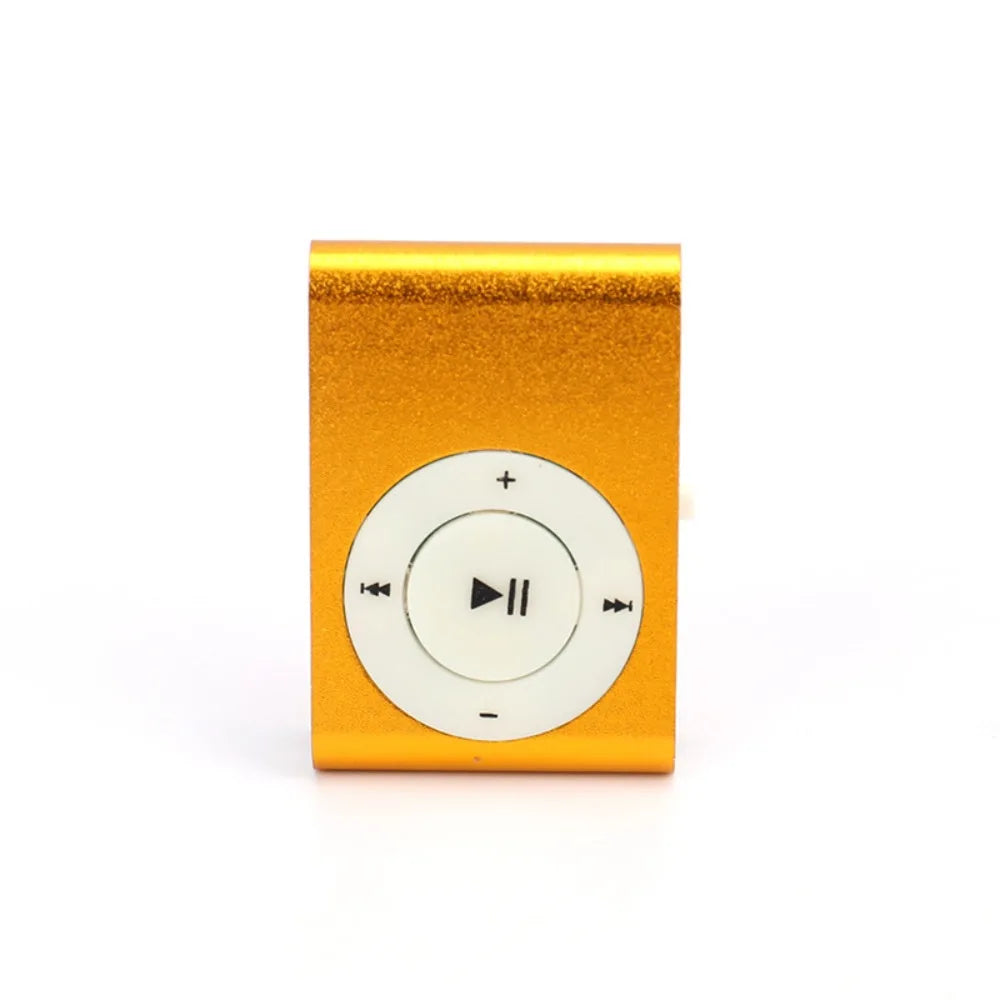 Mini MP3 Player Music Media Mini Clip Support TF Card Stylish Design Fashionable Portable Mini USB MP3 Player Walkman Colourful