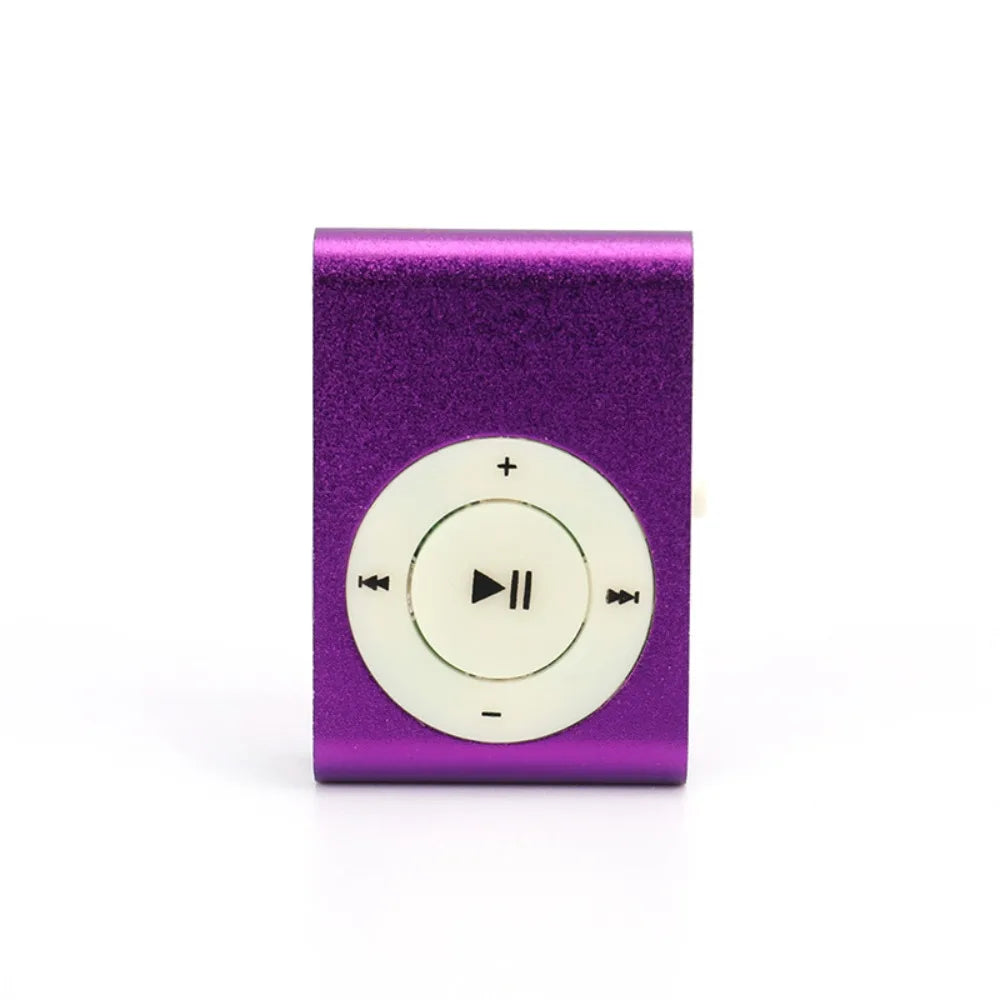 Mini MP3 Player Music Media Mini Clip Support TF Card Stylish Design Fashionable Portable Mini USB MP3 Player Walkman Colourful
