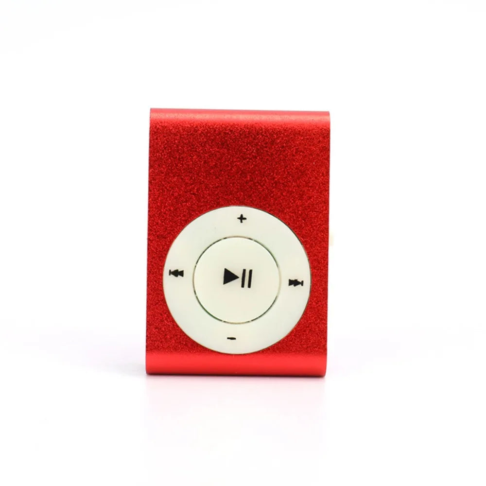 Mini MP3 Player Music Media Mini Clip Support TF Card Stylish Design Fashionable Portable Mini USB MP3 Player Walkman Colourful
