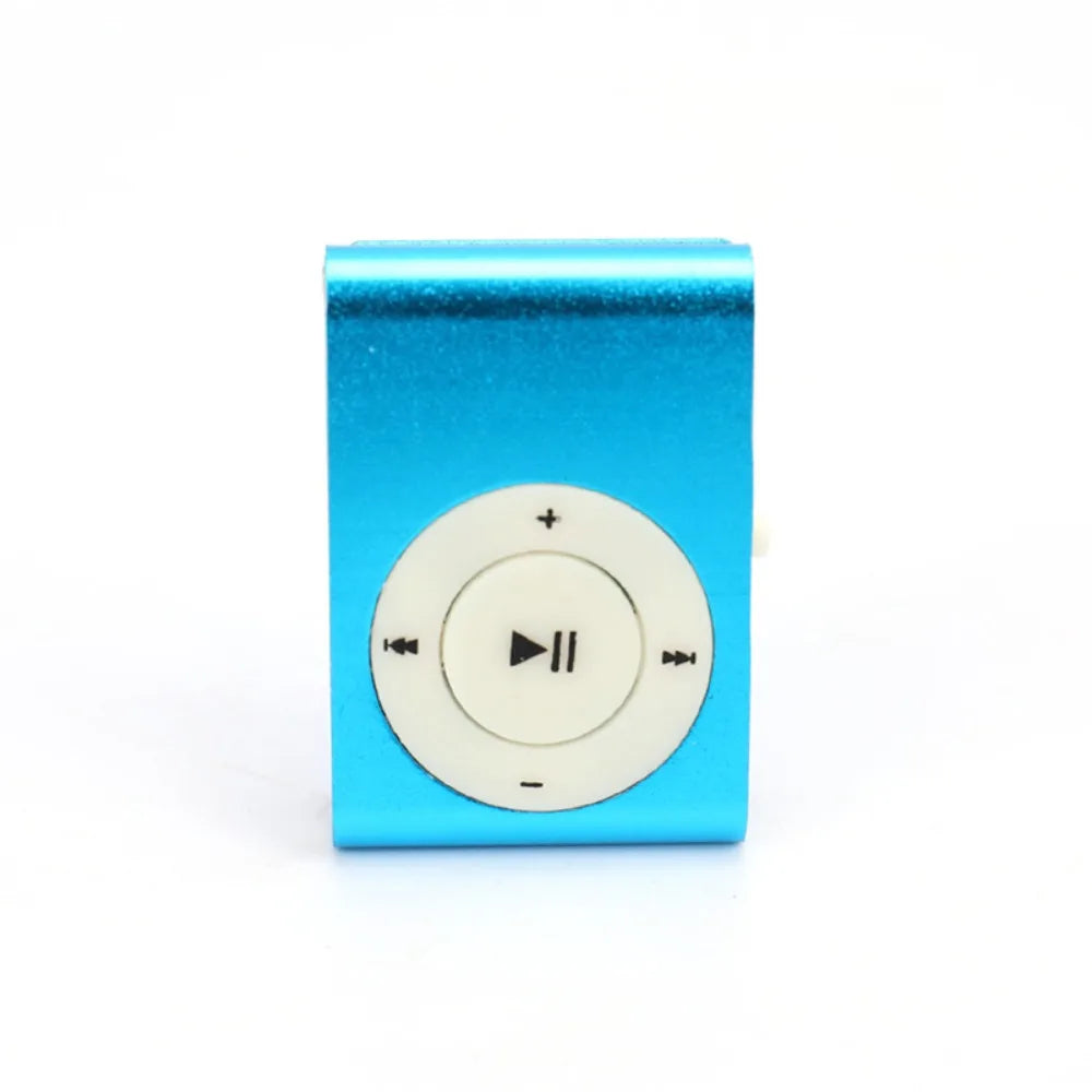 Mini MP3 Player Music Media Mini Clip Support TF Card Stylish Design Fashionable Portable Mini USB MP3 Player Walkman Colourful