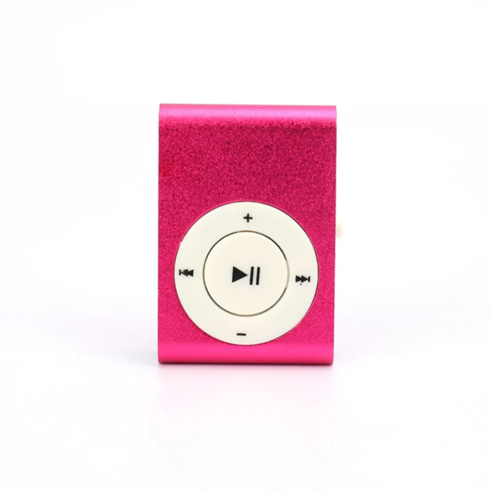 Mini MP3 Player Music Media Mini Clip Support TF Card Stylish Design Fashionable Portable Mini USB MP3 Player Walkman Colourful